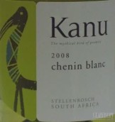 卡諾白詩南干白葡萄酒(Kanu Chenin Blanc, Stellenbosch, South Africa)