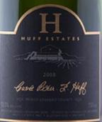 赫夫酒莊古維皮特·F·赫夫起泡酒(Huff Estate Cuvee Peter F Huff, Prince Edward County, Canada)