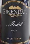 艾肯德酒莊梅洛紅葡萄酒(Eikendal Merlot, Stellenbosch, South Africa)