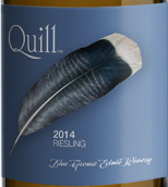 藍(lán)威雀酒莊翎羽系列雷司令干白葡萄酒(Blue Grouse Quill Riesling, Vancouver Island, Canada)