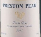 普雷斯頓峰灰皮諾白葡萄酒(Preston Peak Pinot Gris, Toowoomba, Australia)