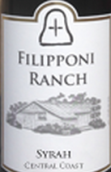 費(fèi)力伯尼酒莊西拉干紅葡萄酒(Filipponi Ranch Cellars Syrah, San Luis Obispo, USA)