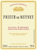 梅內酒莊普里厄美妮紅葡萄酒(Chateau Meyney Prieur de Meyney, Saint-Estephe, France)