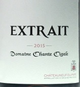 尚特酒庄节选红葡萄酒(Domaine Chante Cigale Extrait, Chateauneuf-du-Pape, France)