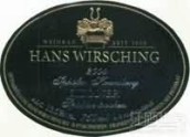 Weingut Hans Wirsching Iphofer Kronsberg Silvaner Spatlese Trocken, Franken, Germany