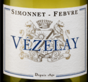 西蒙尼酒莊維茲萊白葡萄酒(Simonnet-Febvre Vezelay, Grand Auxerrois, France)