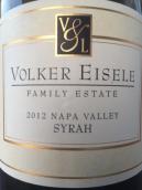 沃爾克艾斯勒納帕谷西拉干紅葡萄酒(Volker Eisele Family Estate Syrah ,Napa Valley, USA)