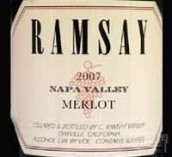 Ramsay Wines Merlot, Napa Valley, USA