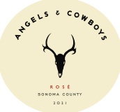天使与牛仔桃红葡萄酒(Angels & Cowboys Rose, Sonoma County, USA)