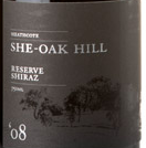 麻黄山园珍藏系列西拉干红葡萄酒(She-Oak Hill Rerseve Shiraz, Heathcote, Australia)