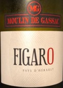 加薩克磨坊費加羅白葡萄酒(Moulin de Gassac Figaro Blanc, Pays de l'Herault, France)