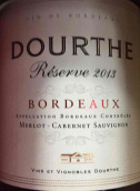 杜夫梅洛-赤霞珠珍藏混釀干紅葡萄酒(Dourthe Reserve Merlot-Cabernet Sauvignon, Bordeaux, France)