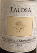 福尼亚诺酒庄高贵蒙特布查诺红葡萄酒(Fattoria della Talosa Vino Nobile di Montepulciano DOCG, Tuscany, Italy)