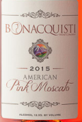 伯納奎第莫斯卡托桃紅葡萄酒(Bonacquisti Wine Company Pink Moscato, USA)