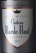 巴德酒莊紅葡萄酒(Chateau Barde-Haut, Saint-Emilion Grand Cru Classe, France)