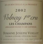 約瑟夫瓦洛酒莊香邦（沃爾奈一級(jí)園）紅葡萄酒(Domaine Joseph Voillot Les Champans, Volnay Premier Cru, France)