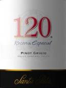 桑塔丽塔120特别珍藏灰皮诺干红葡萄酒(Santa Rita 120 Reserva Especial Pinot Grigio, Central Valley, Chile)