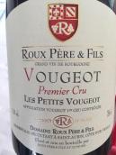 魯氏父子酒莊小伏舊（伏舊一級(jí)園）紅葡萄酒(Roux Pere & Fils Les Petits Vougeots, Vougeot 1er Cru, France)