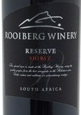 羅伊博格珍藏西拉干紅葡萄酒(Rooiberg Winery Reserve Shiraz, Robertson, South Africa)