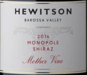 紫蝴蝶酒莊單一園母親葡萄樹設(shè)拉子紅葡萄酒(Hewitson Monopole Mother Vine Shiraz, Barossa Valley, Australia)