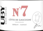 尤比酒莊7號(hào)梅洛-丹娜混釀紅葡萄酒(Domaine Uby No. 7 Merlot - Tannat, Cotes de Gascogne, France)