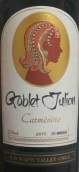 格布雷朱利安佳美娜干紅葡萄酒(Goblet Julian Carmenere, Maipo Valley, Chile)