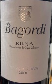 百佳得酒莊特級(jí)珍藏紅葡萄酒(Bodegas Bagordi Gran Reserva, Rioja, Spain)