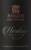 干露侯爵傳統(tǒng)紅葡萄酒(Concha y Toro Marques de Casa Concha Heritage, Puente Alto, Chile)