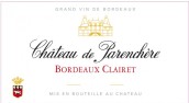 金巴倫波爾多桃紅葡萄酒(Chateau de Parenchere Bordeaux Clairet, Bordeaux, France)