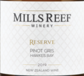 米爾瑞福酒莊珍藏灰皮諾白葡萄酒(Mills Reef Reserve Pinot Gris, Hawke's Bay, New Zealand)