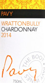 帕維酒莊霞多麗干白葡萄酒(Pavy?Wines Chardonnay, Wrattonbully, Australia)