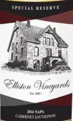 埃利斯頓酒莊特別珍藏赤霞珠紅葡萄酒(Elliston Special Reserve Cabernet Sauvignon, Napa Valley, USA)