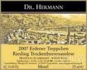 海曼艾登納梯園枯萄精選雷司令甜白葡萄酒(Dr. Hermann Erdener Treppchen Riesling Trockenbeerenauslese, Mosel, Germany)