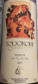 托德洛夫酒庄画廊系列梅洛红葡萄酒(Todoroff gallery merlot, Thracian Valley, Bulgaria)