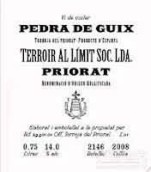 極限風土酒莊佩德拉白葡萄酒(Terroir Al Limit Soc. Lda. Pedra de Guix, Priorat DOCa, Spain)