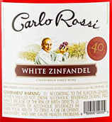 卡洛羅西珍藏白仙粉黛桃紅葡萄酒(Carlo Rossi Reserve White Zinfandel, California, USA)