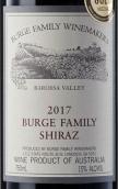 堡歌家族酒莊設(shè)拉子紅葡萄酒(Burge Family Winemakers Shiraz, Barossa Valley, Australia)