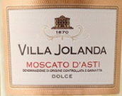 桑坦洛維拉嬌蘭達(dá)阿斯蒂莫斯卡托起泡酒(Santero Villa Jolanda Moscato d'Asti DOCG, Piedmont, Italy)