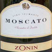 卓林莫斯卡托起泡酒(Zonin Spumante Moscato, Veneto, Italy)