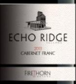 回聲嶺酒莊品麗珠紅葡萄酒(Echo Ridge Cellars Cabernet Franc, Columbia Valley, USA)