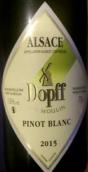 多普磨坊白皮諾干白葡萄酒(Dopff au Moulin Pinot Blanc, Alsace, France)