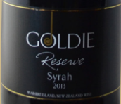 高第珍藏西拉紅葡萄酒(Goldie Reserve Syrah, Waiheke Island, New Zealand)