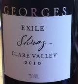 喬治酒莊“放逐”西拉干紅葡萄酒(Georges 'Exile' Shiraz, Clare Valley, Australia)