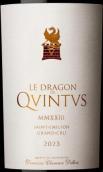 昆圖斯酒莊副牌紅葡萄酒(Le Dragon de Quintus, Saint-Emilion Grand Cru, France)