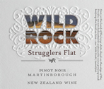 野巖掙扎者黑皮諾干紅葡萄酒(Wild Rock Strugglers Flat Pinot Noir, Martinborough, New Zealand)