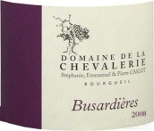 Domaine de la Chevalerie Bourgueil Cuvee Busardieres, Loire, France