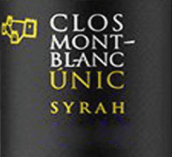 萬寶龍酒莊烏尼克西拉紅葡萄酒(Clos Montblanc Unic Syrah, Conca de Barbera, Spain)