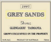 灰沙西拉干紅葡萄酒(Grey Sands Shiraz, Tamar Valley, Australia)