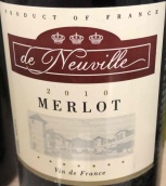 哈克曼德紐維爾梅洛紅葡萄酒(Ackerman de Neuville Merlot, IGP Val de Loire, France)