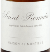 德蒙蒂酒庄（圣罗曼村）白葡萄酒(Domaine de Montille Saint-Romain Village, Cote de Beaune, France)